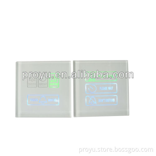 Hotel touch screen room status switch PY- RS1